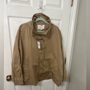 Lou & Grey Utility Jacket in Tan